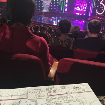 sketchnoting at the GOYAS 2016