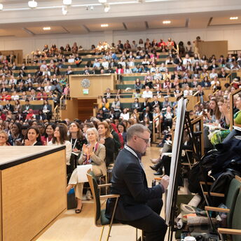 London School Public Health graphic recording image 