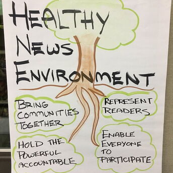 Poster for News Voices